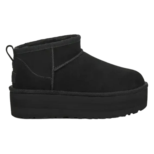 UGG Classic Ultra Mini Platform Boot Damen Schwarz