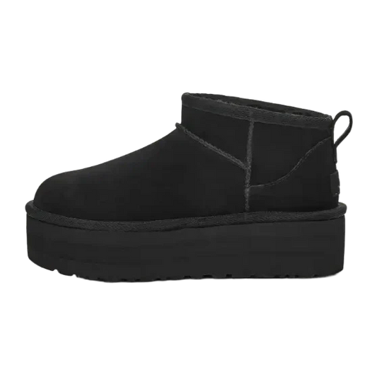 UGG Classic Ultra Mini Platform Boot Damen Schwarz