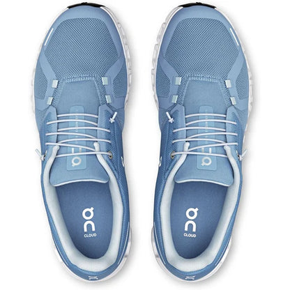 ON Cloud 6 - Chambray/Weiß